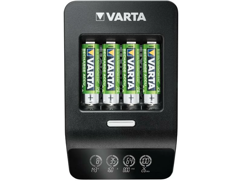 Varta Ladegerät LCD Ultra Fast Charger+ inkl. 4xAA 1 Varta Ladegerät LCD Ultra Fast Charger+ inkl. 4xAA