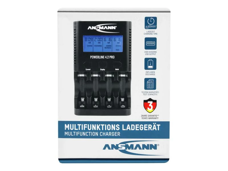 Ansmann Ladegerät Powerline 4.2 Pro 4 Ansmann Ladegerät Powerline 4.2 Pro – Bild 4