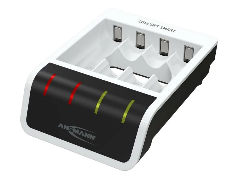 Ansmann Ladegerät Comfort Smart+ 4x AA 2100 mAh 2 Ansmann Ladegerät Comfort Smart+ 4x AA 2100 mAh – Bild 2