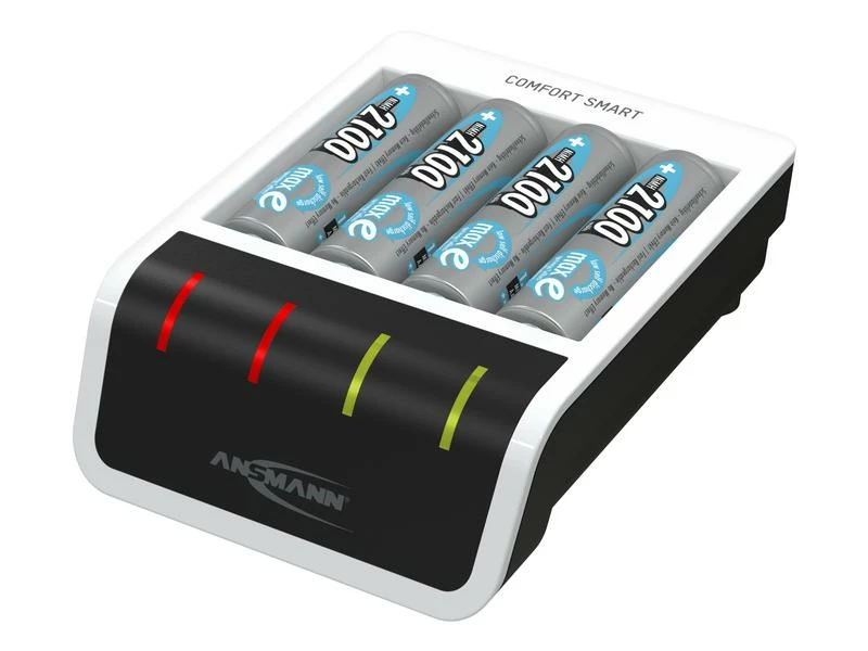 Ansmann Ladegerät Comfort Smart+ 4x AA 2100 mAh 1 Ansmann Ladegerät Comfort Smart+ 4x AA 2100 mAh