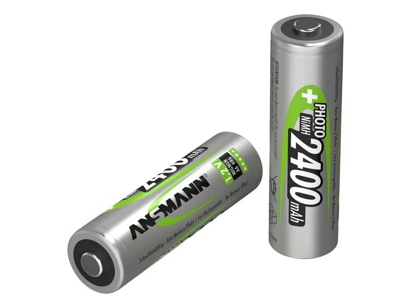Ansmann Akku 4x AA 2400 mAh für Digitalkameras, Blitzgeräte, usw. 2 Ansmann Akku 4x AA 2400 mAh für Digitalkameras, Blitzgeräte, usw. – Bild 2
