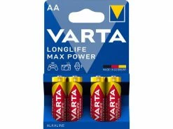 Varta Batterie Longlife Max Power AA 4 Stück