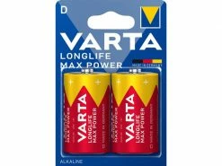 Varta Batterie Longlife Max Power D 2 Stück
