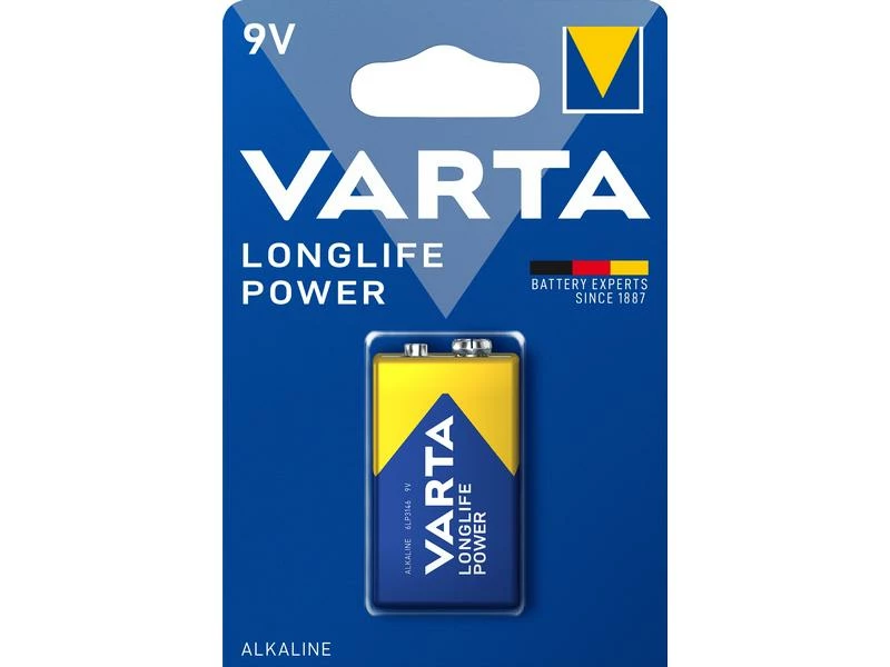 Varta Batterie Longlife Power 9V 1 Stück 1 Varta Batterie Longlife Power 9V 1 Stück