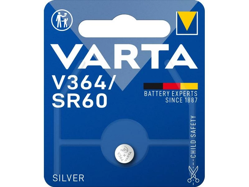 Varta Knopfzelle V364 1 Stück 1 Varta Knopfzelle V364 1 Stück