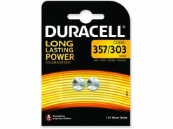 Duracell Knopfzelle 357/303 2 Stück