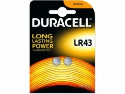 Duracell Knopfzelle Alkaline LR43 2 Stück