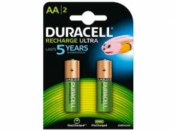 Duracell Akku Rechargeable AA 2500 mAh 2 Stück