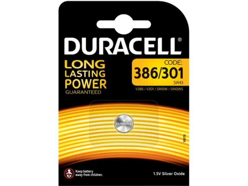 Duracell Knopfzelle Specialty 386/301 1 Stück 1 Duracell Knopfzelle Specialty 386/301 1 Stück