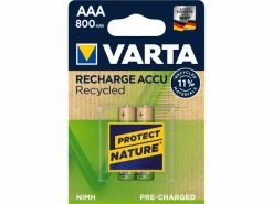 Varta Akku Recharge Accu Recycled AAA 800mAh 800 mAh