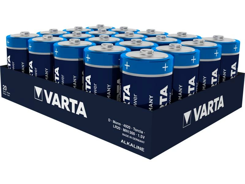 Varta Batterie Longlife Power D 20 Stück 1 Varta Batterie Longlife Power D 20 Stück