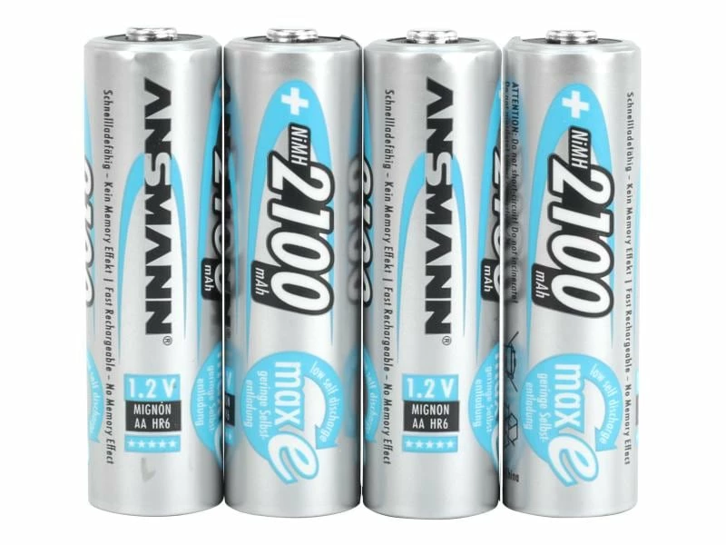 Ansmann Akku 4x AA 2100 mAh 2 Ansmann Akku 4x AA 2100 mAh – Bild 2