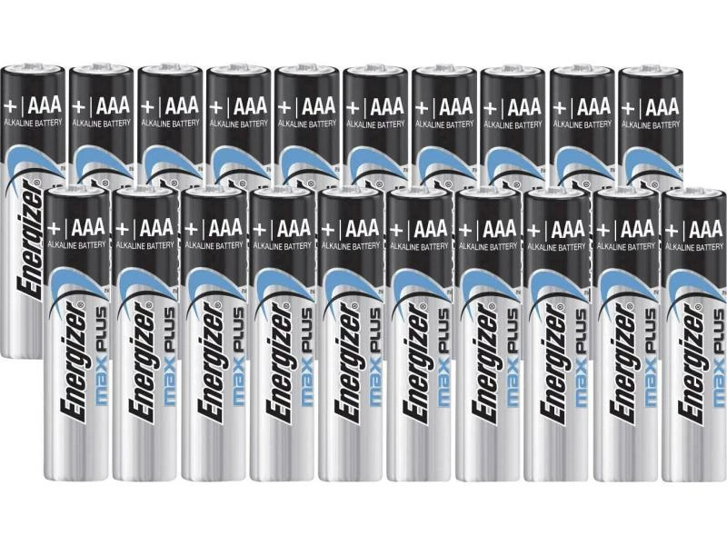 Energizer Batterie Max Plus AAA 20 Stück 2 Energizer Batterie Max Plus AAA 20 Stück – Bild 2