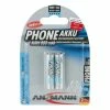 Ansmann Akku 2x AAA 800 mAh für DECT-Phones