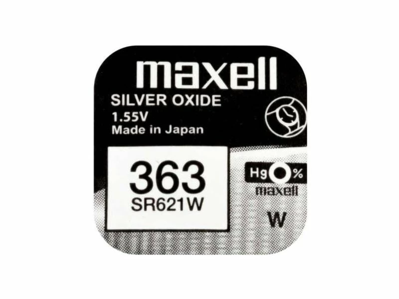 Maxell Europe LTD. Knopfzelle SR621W 10 Stück 1 Maxell Europe LTD. Knopfzelle SR621W 10 Stück