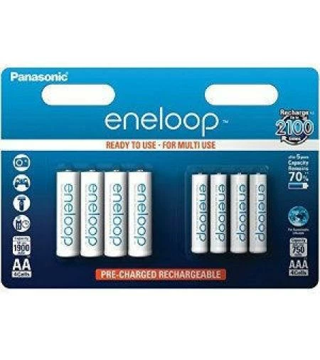 Panasonic Akku Eneloop BK-KJMCCE44E 750 / 1900 mAh 1 Panasonic Akku Eneloop BK-KJMCCE44E 750 / 1900 mAh