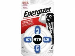 Energizer Hörgerätebatterie 675 4 Stück