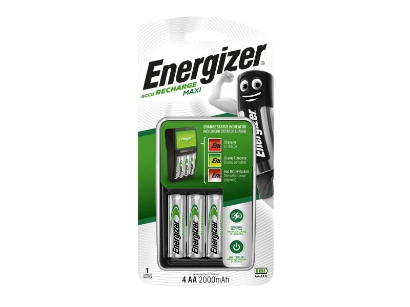 Energizer Ladegerät Maxi Charger 4xAA 1 Energizer Ladegerät Maxi Charger 4xAA