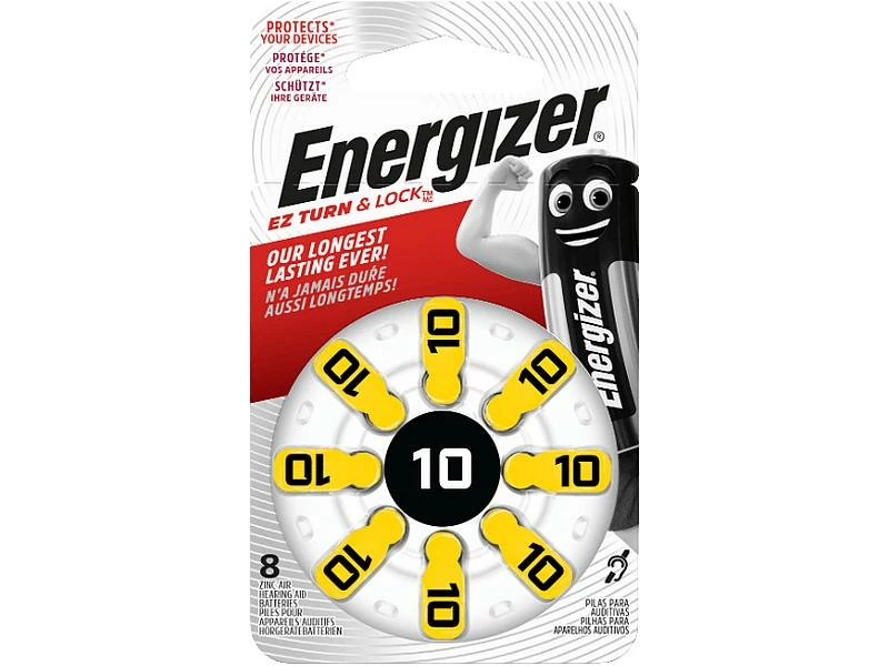Energizer Hörgerätebatterie 10 8 Stück 1 Energizer Hörgerätebatterie 10 8 Stück